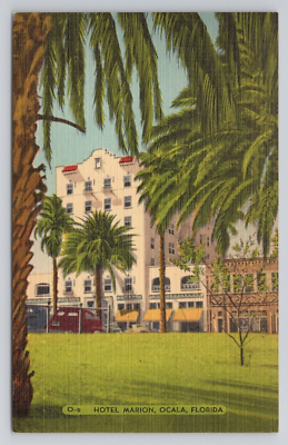 #ad #ad Hotel Marion Ocala Florida Postcard $5.00