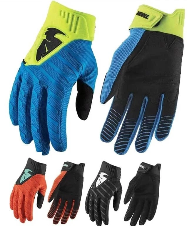 THOR Adult Motocross MX Racing Gloves Off Road Quad Dirt Bike ATV Enduro
