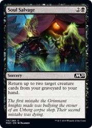 Soul Salvage 116/280 Core Set 2020 MTG