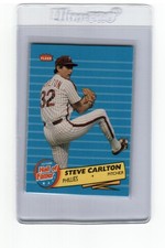 1986 Fleer #2 Steve Carlton Future Hall of Famers