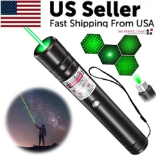 900Miles Rechargeable Lazer Green Laser Pointer Pen Astronomy Visible Beam Light
