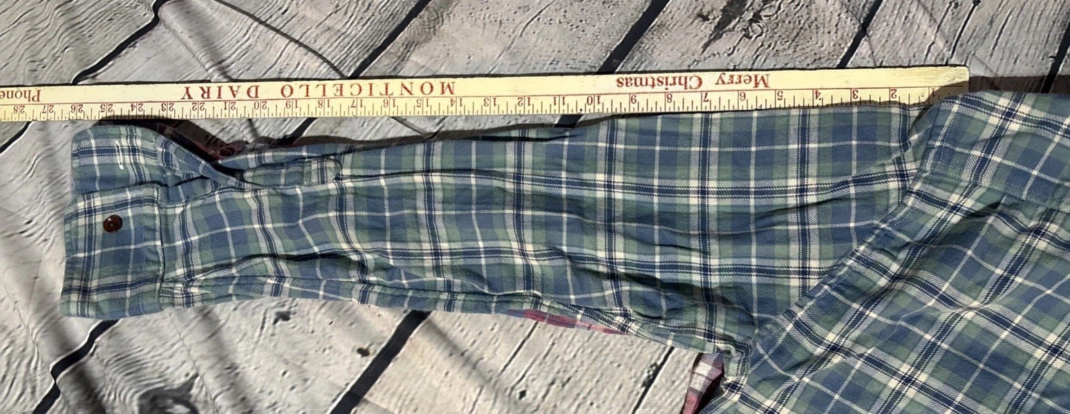 Faherty Super Brushed Flannel Button Up Shirt Men… - image 12