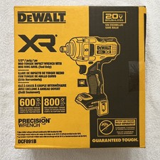 New Dewalt DCF891B 1/2" 20 Volt 20V Max XR Brushless Mid Range Impact Wrench NIB
