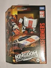 RED ALERT Transformers Kingdom Deluxe Class War For Cybertron