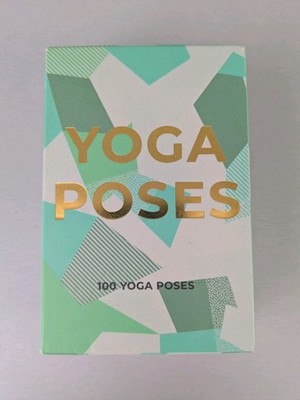 Gift Republic 100 Yoga Posen Karten Pack, Kartendeck Geschenkbox UK, Neu Top
