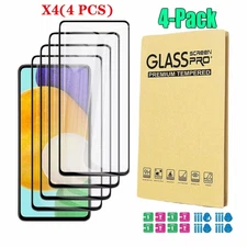 4X Full Cover Tempered Glass Screen Protector For iPhone X 12 13 14 15 16 17Pro
