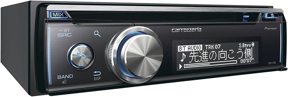 Pioneer Carrozzeria DEH-7100 Bluetooth CD USB Car Stereo Receiver