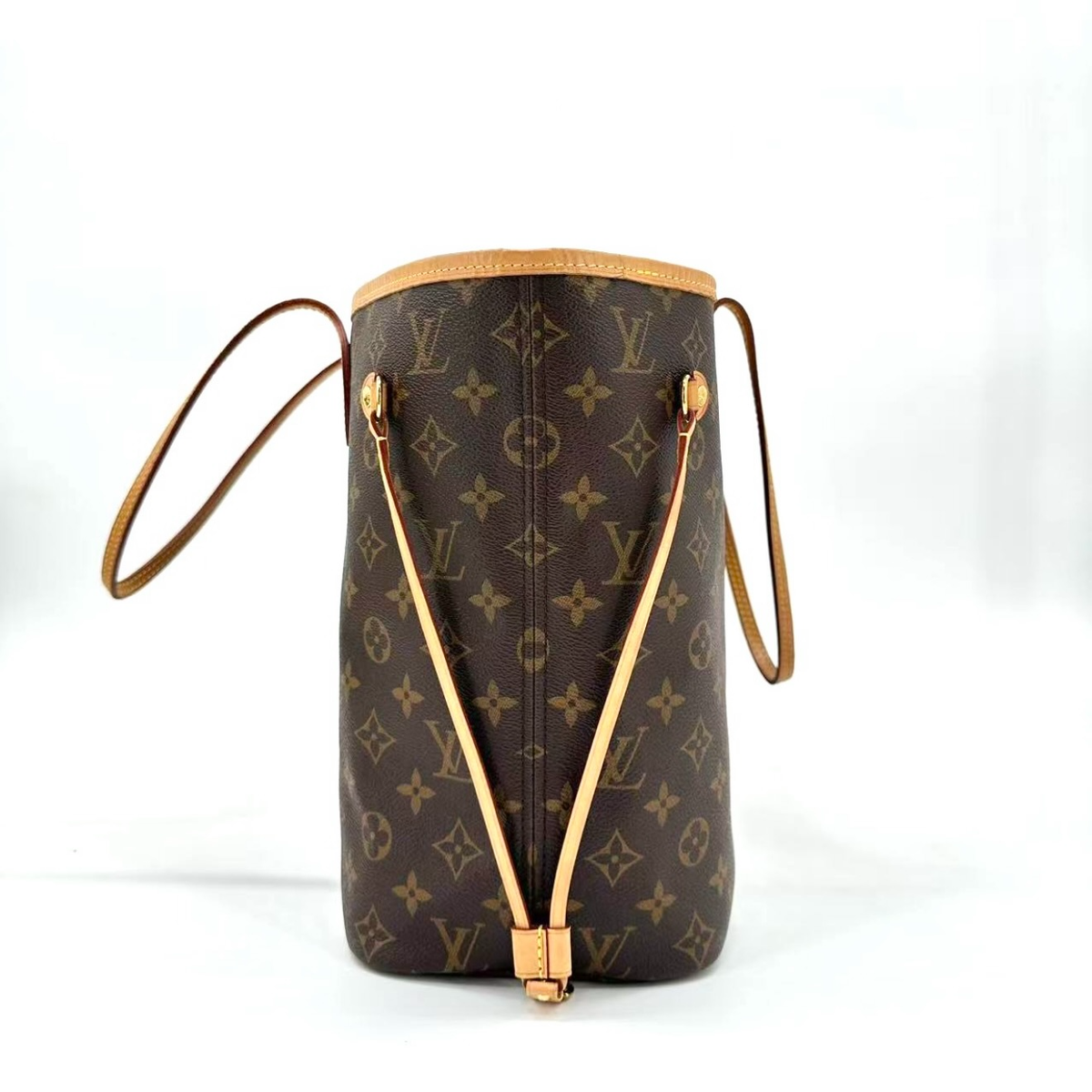 Louis Vuitton LV Monogram Neverfull MM Canvas Brown Tote bag in
