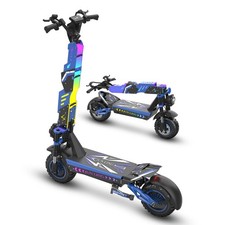 NFC Start Electric Scooter Adult 6000W 40MPH 50Mi Bluetooth Fast EScooter 60V30A