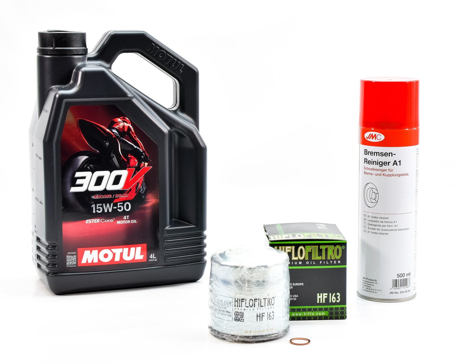 Éliminez les bruits moteur de votre BMW R 1100 S 1998-2006 avec ce kit vidange Motul 300V 15w50