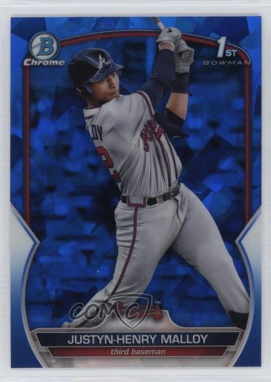 2023 Bowman Sapphire Edition Chrome Prospects Justyn-Henry Malloy #BCP-51 1a7z