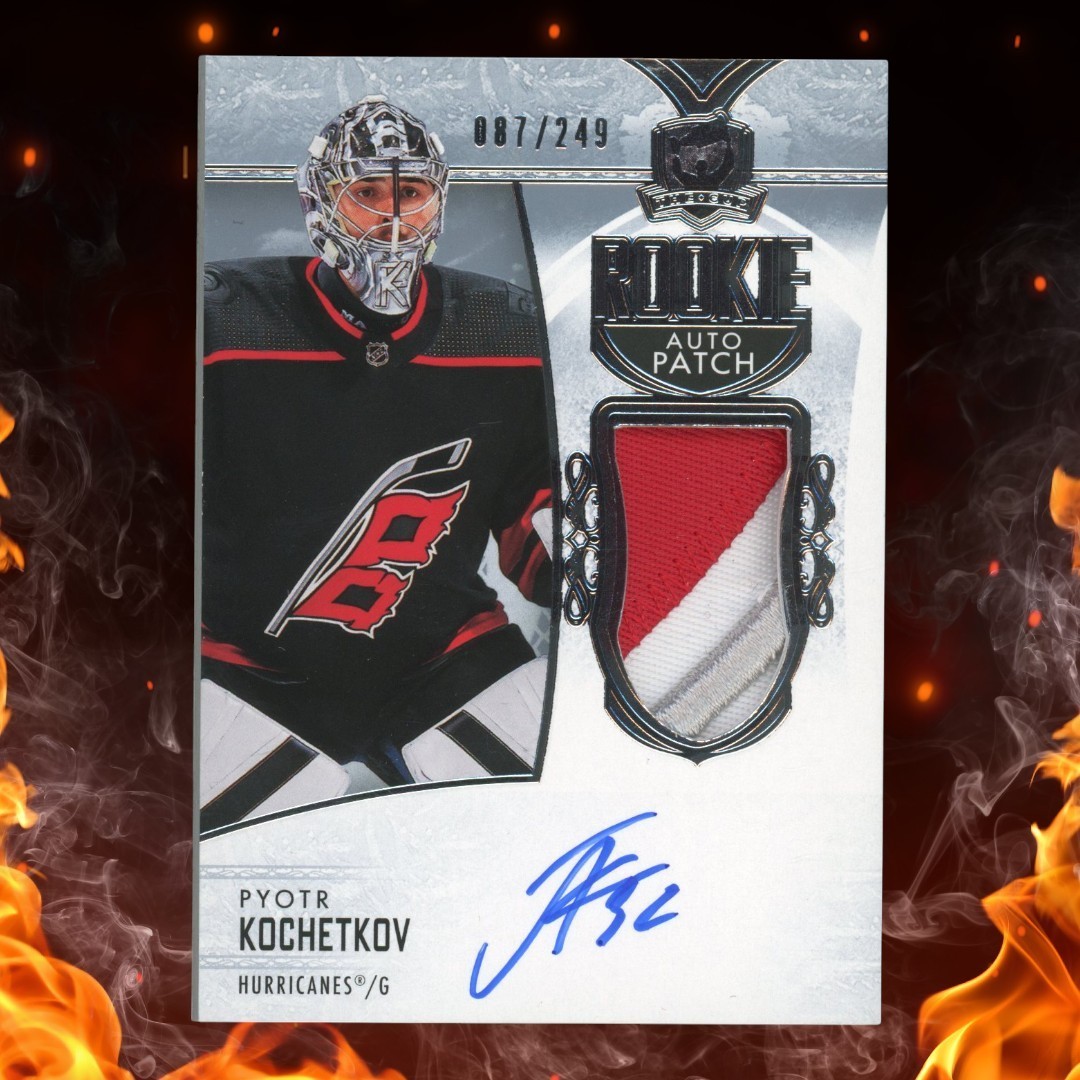 2022-23 Upper Deck The Cup PYOTR KOCHETKOV Rookie Patch Auto /249 #141
