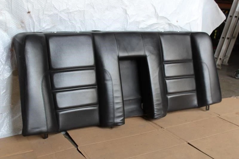 1998 1999 2000 2001 2002 2003 JAGUAR XJR XJ8 REAR SEAT UPPER CUSHION BLACK Foto 3 de 4