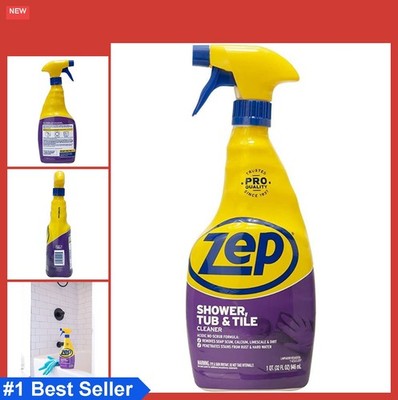 Bathroom Cleaner 32 oz Spray Shower Tub Tile Soap Scum Remover Acidic Formula