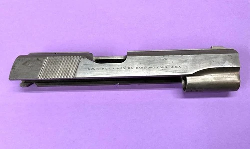 Vintage Colt 45 National Match 1911A1 1911 45 Pistol Slide 45ACP