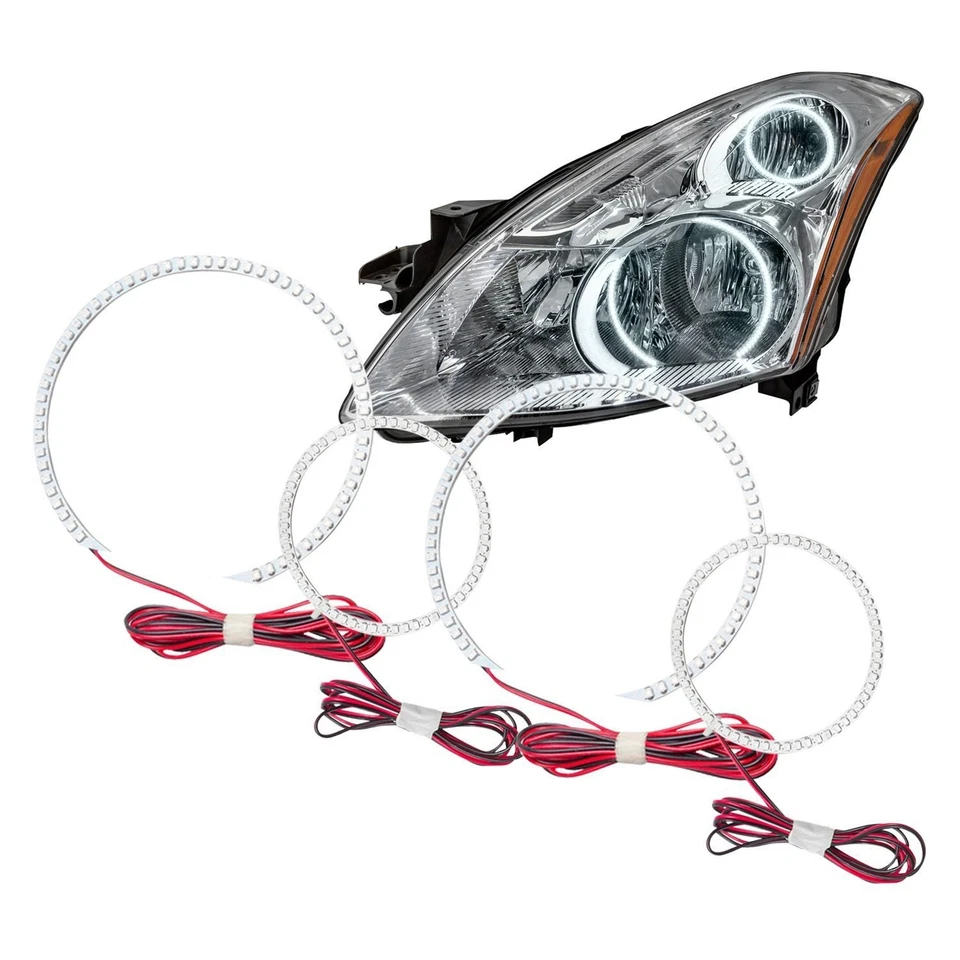 Oracle LED Halo Lights Kit White For Nissan Altima Sedan 2010-2012 Foto 2 de 4