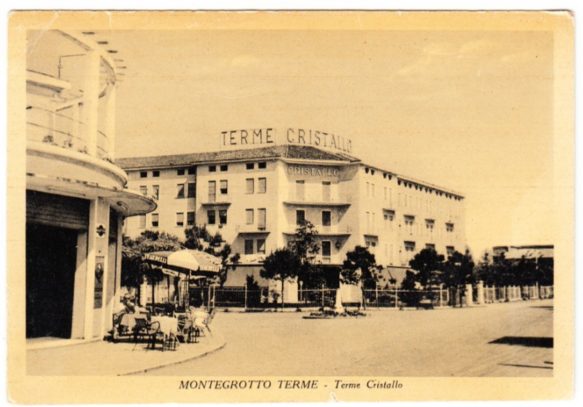 26-04355 - MONTEGROTTO TERME PADOVA - TERME CRISTALLO VIAGGIATA 1960