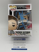 Christian Bale signed Psycho Funko Pop 942 Patrick Bateman Not Harry Styles