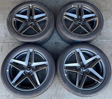 2026 Ford Mustang Gt 19 Factory Wheels Tires Rims Hyper Silver Oem 2554019