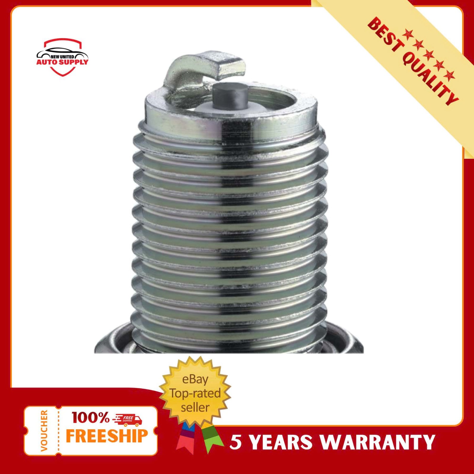 4pcs NGK B8ES Standard Spark Plug for Aprilia Honda Kawasaki Suzuki Yamaha