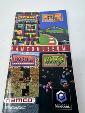 Namco Museum Instruction Booklet (ONLY)  Nintendo GameCube Official Manual