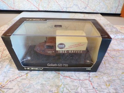 GOLIATH GD 750 Baché Idee-Kaffee NOREV 1/43 in Box