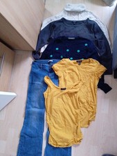 Bundle Of Maternity Clothes Size 6-8 XS-S Maternity Jumpers, Jeans, Tops , Dress