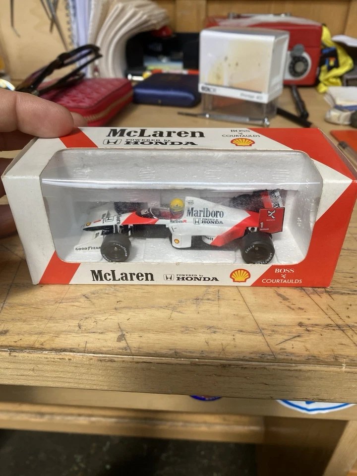 Auto Onyx Mclaren Honda Mp scala 4/5 1/43 (A5) - Immagine 2 di 4