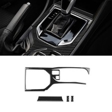 Car Gear Shift Panel Sticker Black Carbon Fiber For Subaru Impreza 2017-2019 Car Gear Shift Panel Sticker Black Carbon Fiber For Subaru Impreza 2017-2019