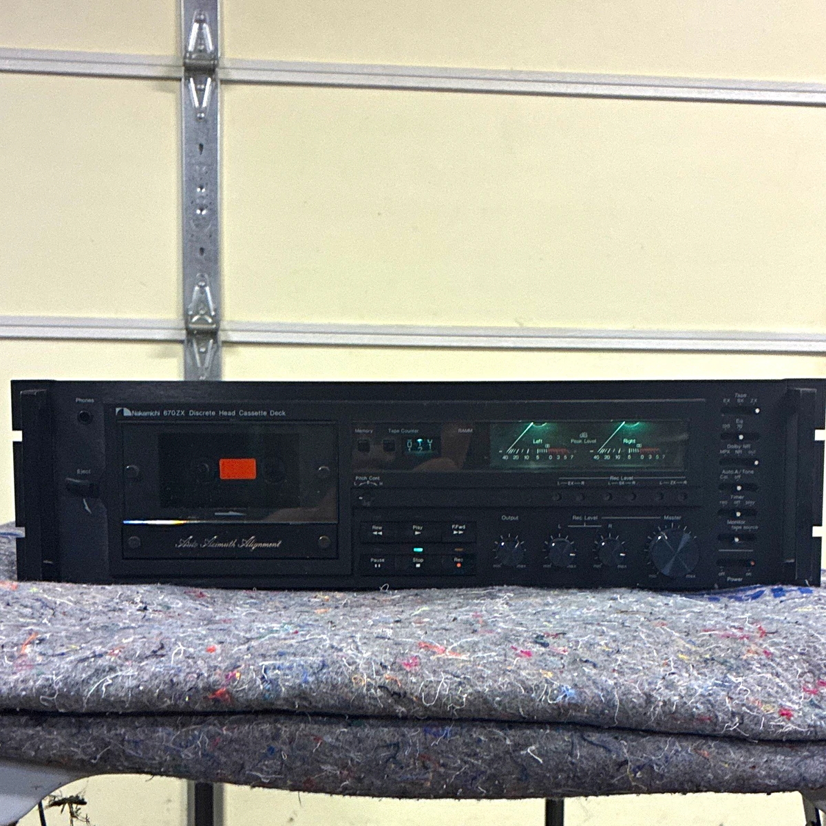 Nakamichi Stereo L/R RCA Home Audio Cassette Tape Decks for sale