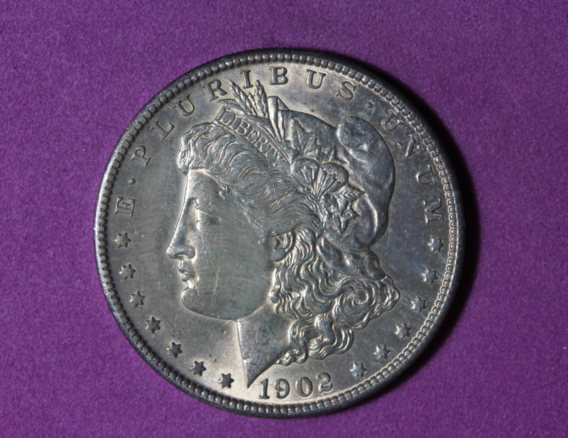 1902-O Morgan Silver Dollar #P34326