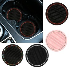2x Universal Vehicle Cup Holder Insert Car Interior