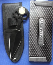Wartech Throwing Knife w/Sheath, NIB