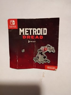 Metroid Dread Pin Set Gamestop Exclusive Limited PreOrder Nintendo Emmi Only