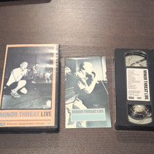 Dischord Records Minor Threat Live VHS 1983 Full Screen Punk Concert