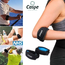Caspe 2-Pack Elbow Brace for Men Women Adjustable Tennis Golfer's Elbow Support
