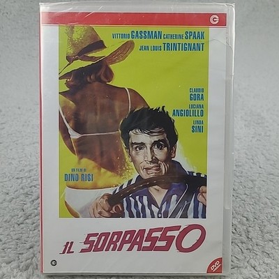 IL SORPASSO 1962 Italian Language DVD Dino Risi New Sealed CG / DVD Sigillato
