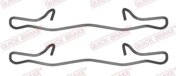 Quick Brake ZubehöRsatz, Scheibenbremsbelag Vorne Hinten FüR MERCEDES-BENZ-image