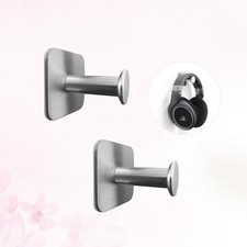 2 Pcs under Desk Headset Holder Hanger Extensible Headphone Stand