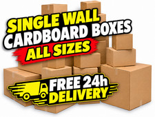 All Sizes Single Wall Cardboard Boxes *Multi Listing* Mailing Packaging Cartons