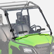 A & UTV PRO Front Full Vented Windshield for Honda Pioneer 520 500 15-25