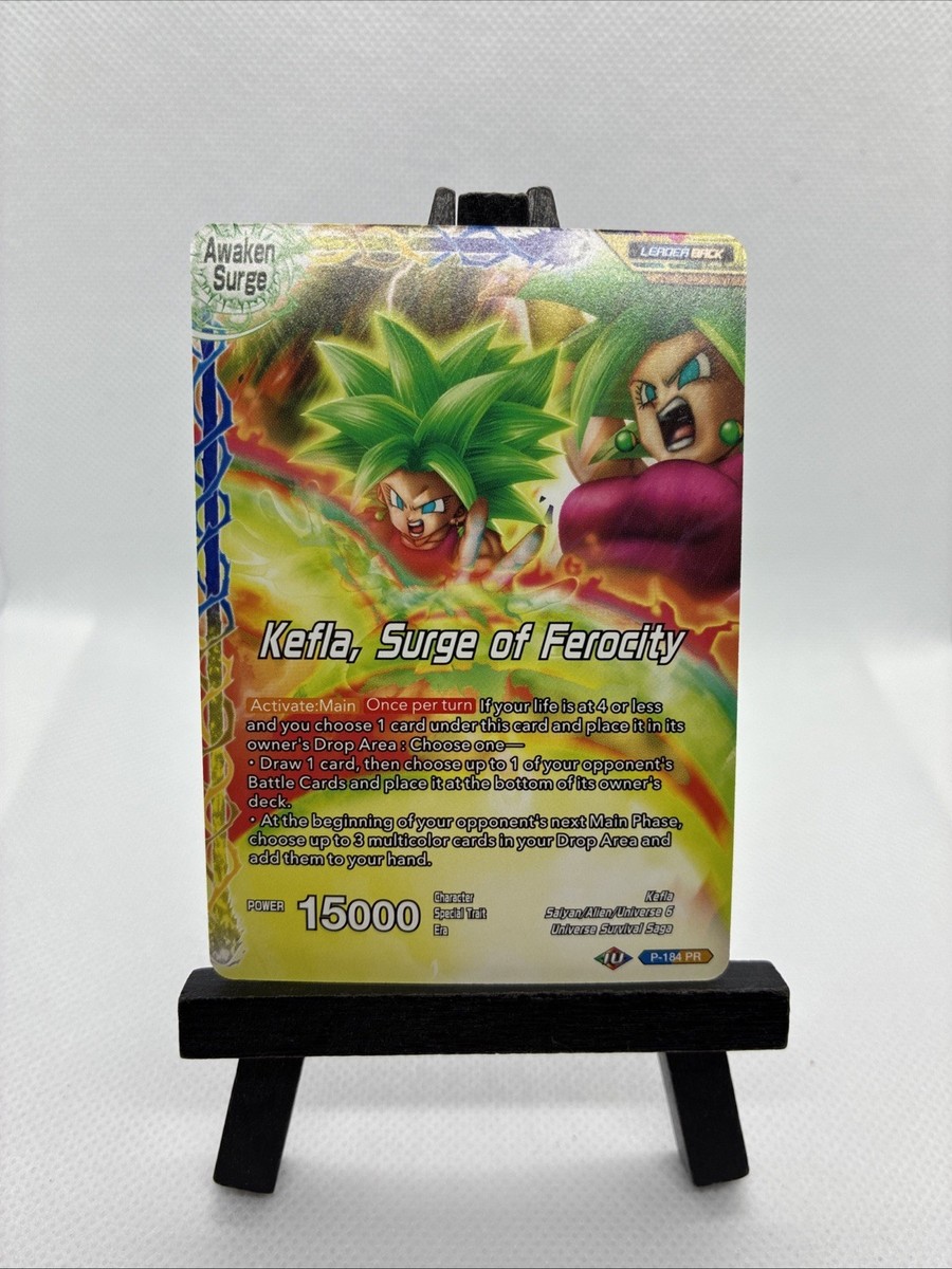 Dragon Ball Super Card Game Kefla Kefla, Surge of Ferocity Mythic
