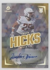 2024 Panini Luminance Rookies Gold Auto 52/100 Jaden Hicks #153 Auto 9r9