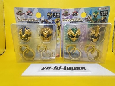 No.1 Gozyuger DX Sentai Ring Reon Tyranno Eagle Unicorn Set Of 4 Bandai NEW F/S
