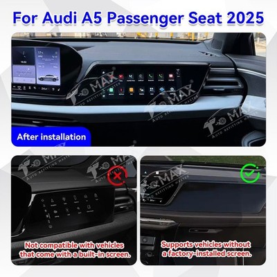 11'' Car Radio For Audi A5 2025 Co pilot Seat Screen Unit Car Media Player Unit