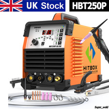 6in1 AC/DC TIG Welder Pulse Square 200A Aluminium Digital HF TIG Welding Machine