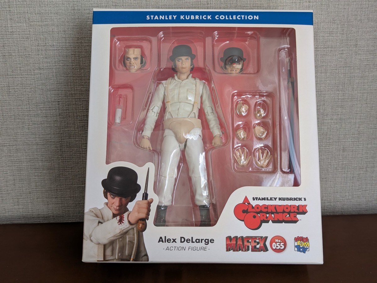 MAFEX 時計じかけのオレンジ Alex DeLarge アレックス Medicom MAFEX 055 A Clockwork Orange Alex DeLarge Figure - No.055