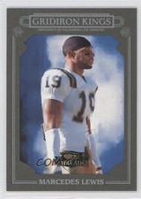 2007 Donruss Threads Green Framed 18/25 Marcedes Lewis #CGK-33 6s2