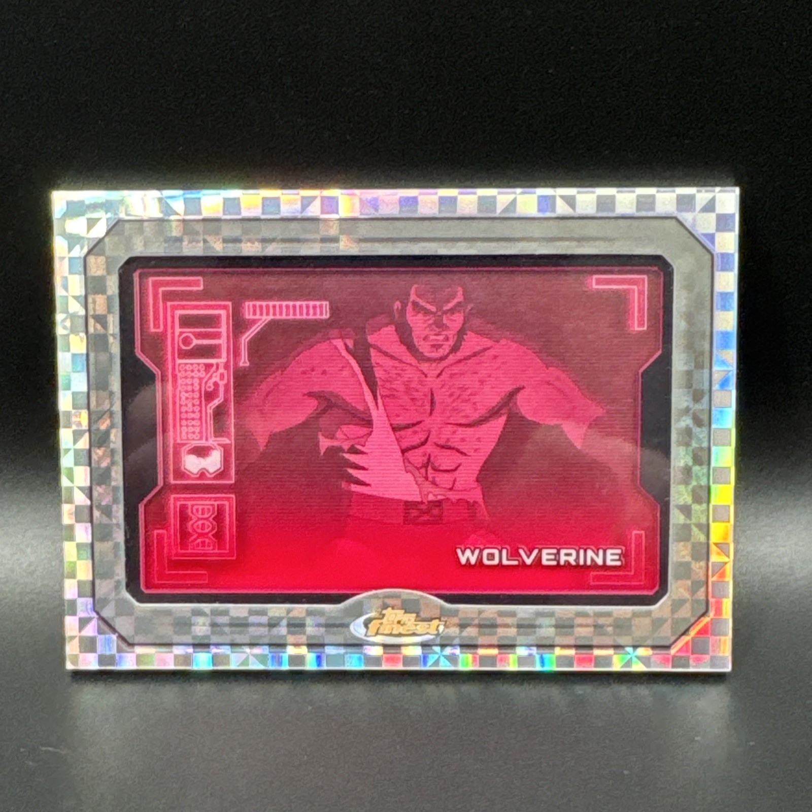 2025 TOPPS FINEST X-MEN ‘97 SS-8 Wolverine Sentinels Scan X-Fractor /97 SSP