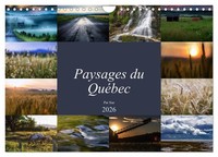 Paysages Du QuéBec (Calendrier Mural 2026 Din A4 Vertical), Calvendo Calendrier